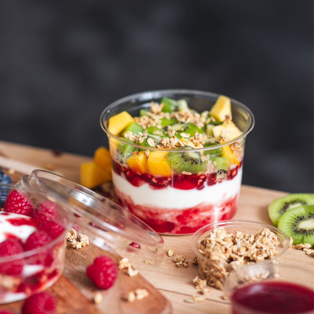 rPLA Clear Deli Containers