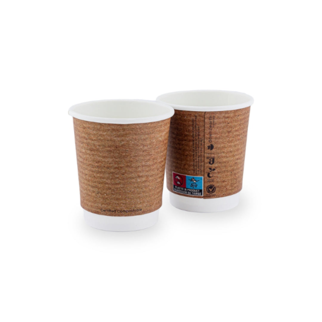 Compostable Cup - Kraft Brown