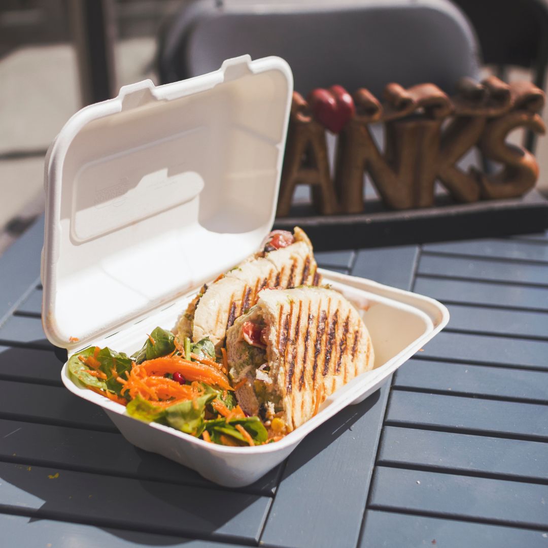 Bagasse Clamshell Nourish