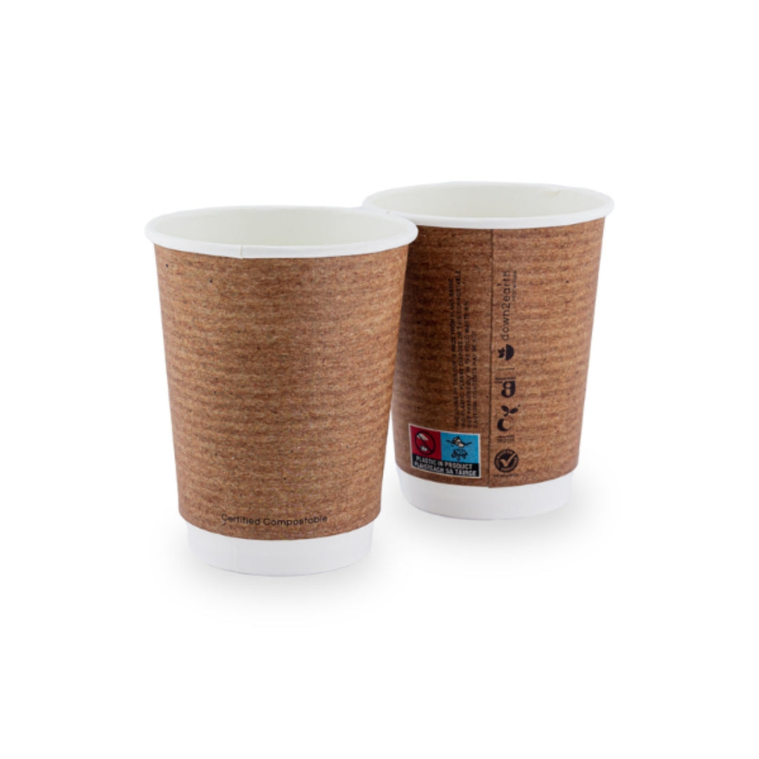 Compostable Cup - Kraft Brown
