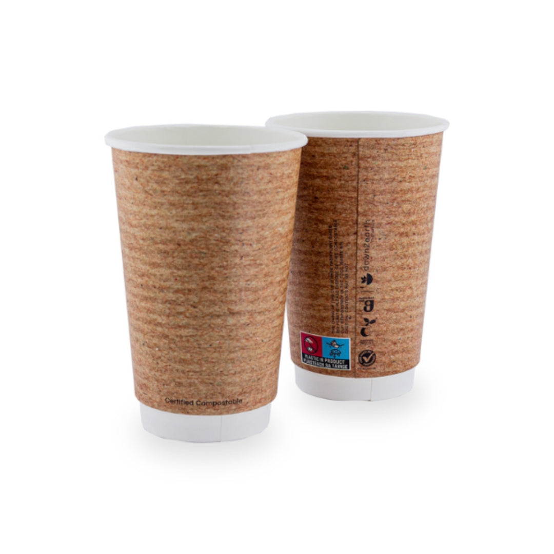 Compostable Cup - Kraft Brown