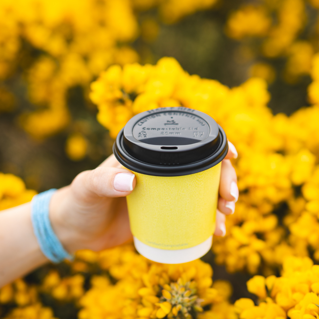 8oz Compostable Coffee Cup Lid