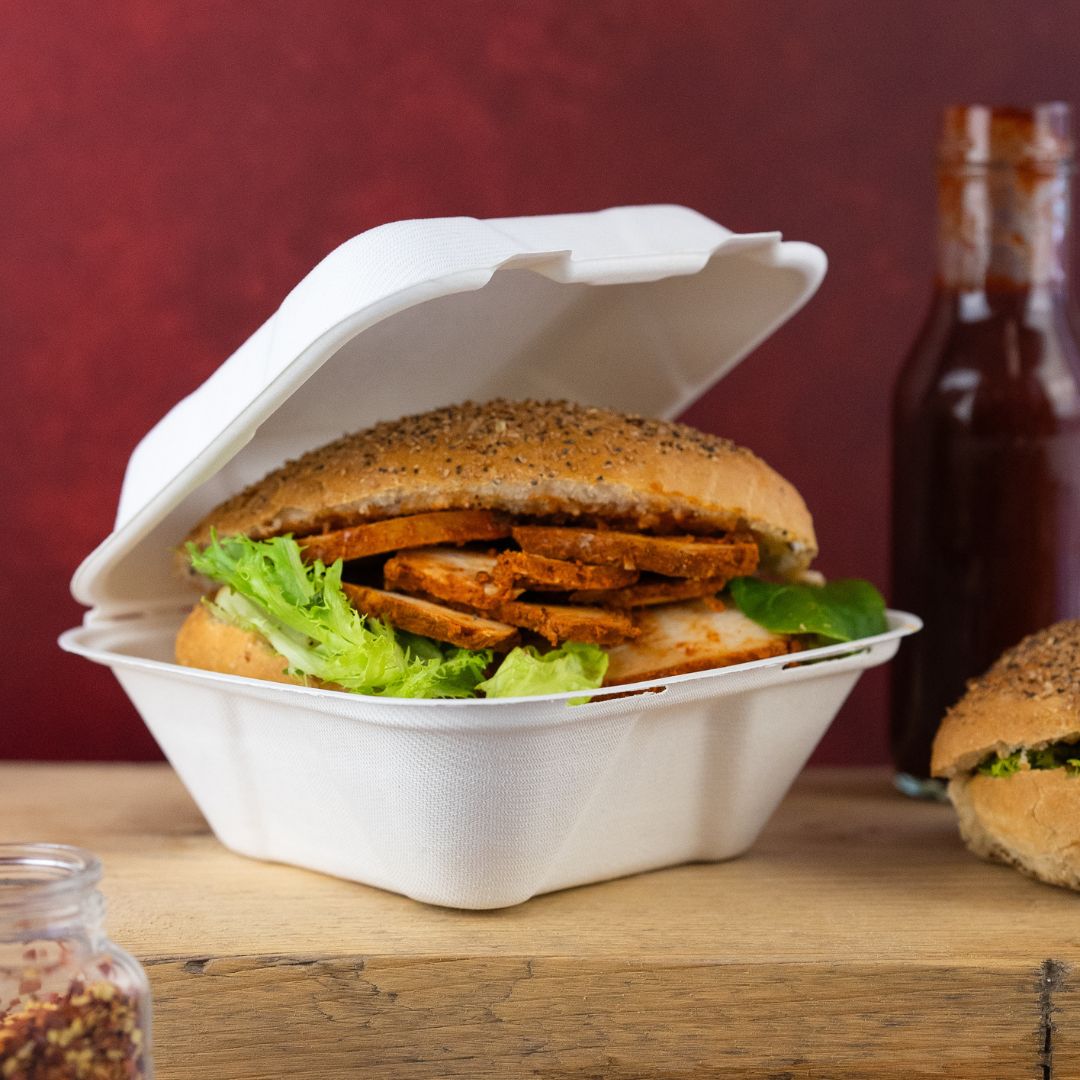 Bagasse Clamshell Nourish