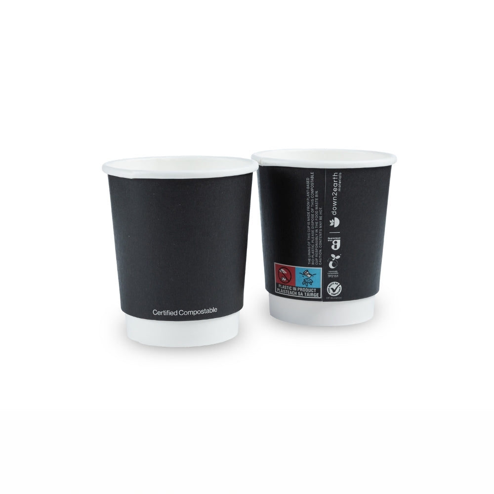 Compostable Cup - Matte Black