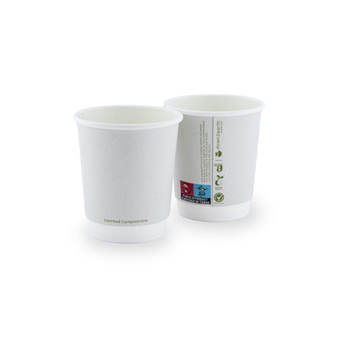 Compostable Cup - Oyster White