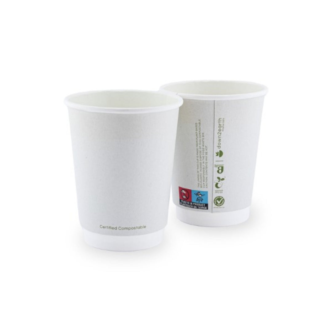 Compostable Cup - Oyster White