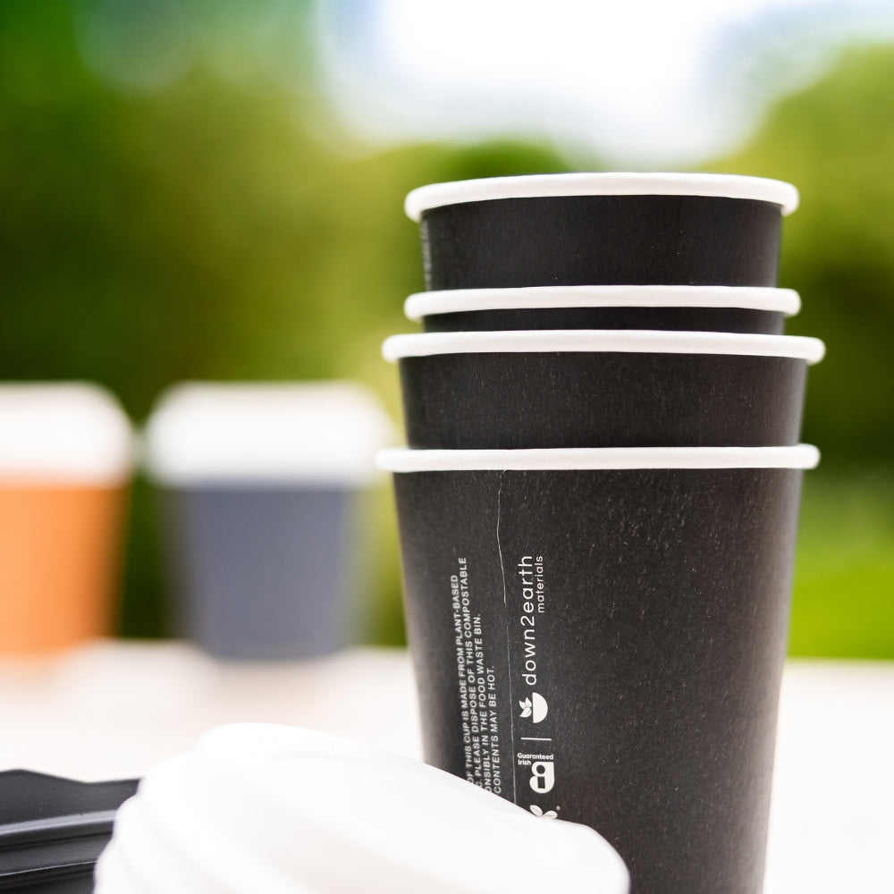 Compostable Cup - Matte Black