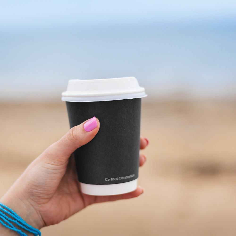 Compostable Cup - Matte Black