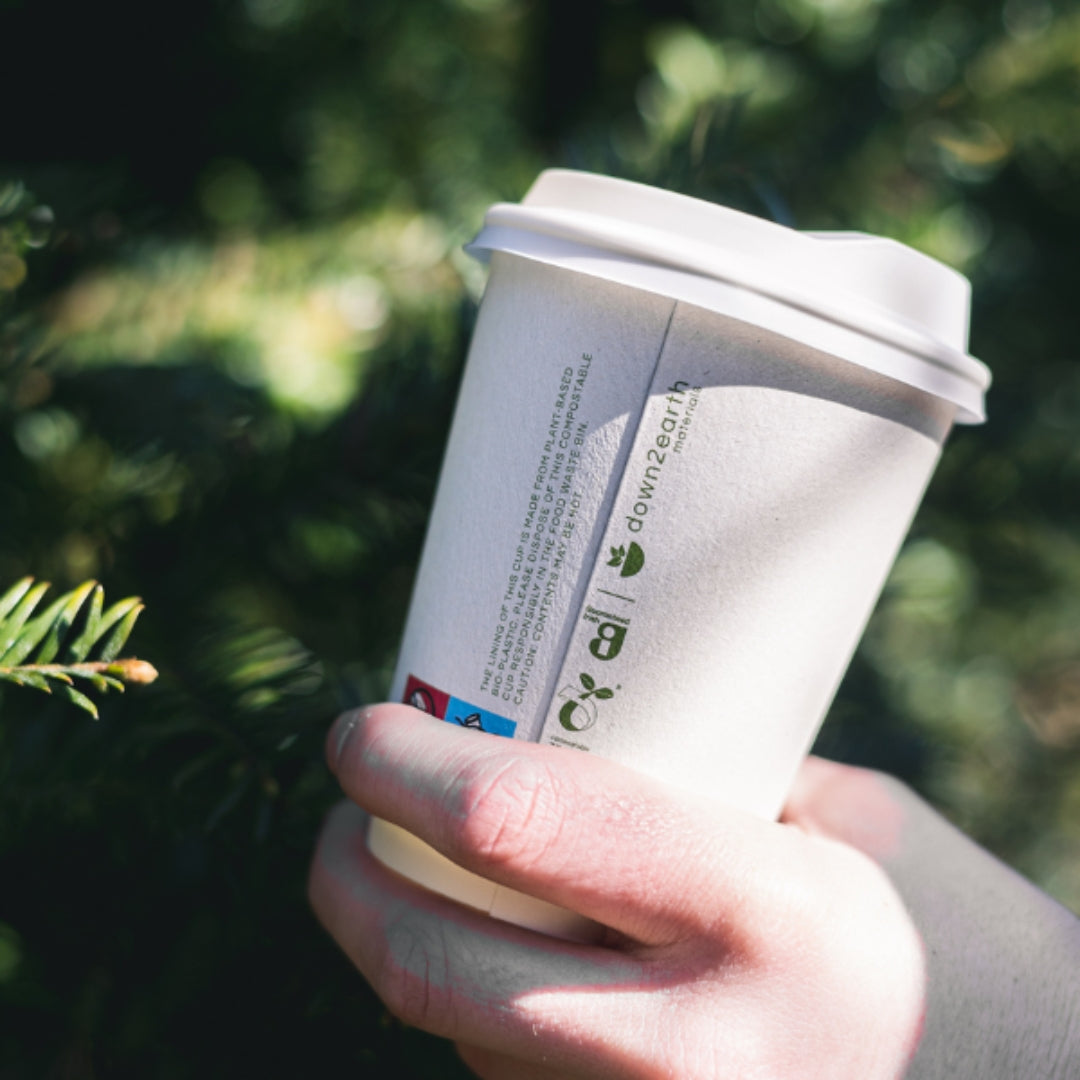 Compostable Cup - Oyster White