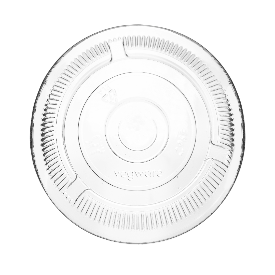 Clear Cold Lid (w/ Hole)