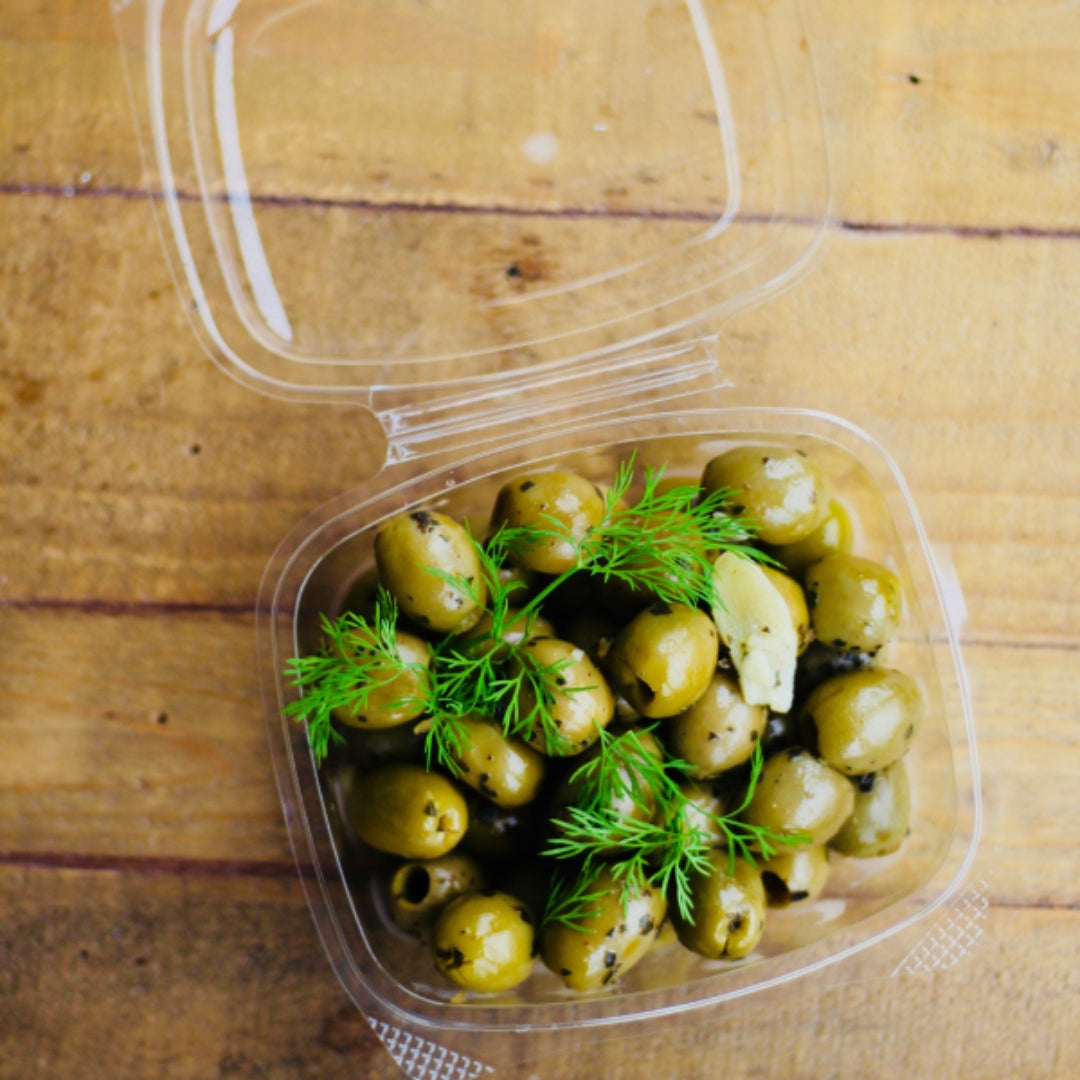 Hinged Lid Deli Container