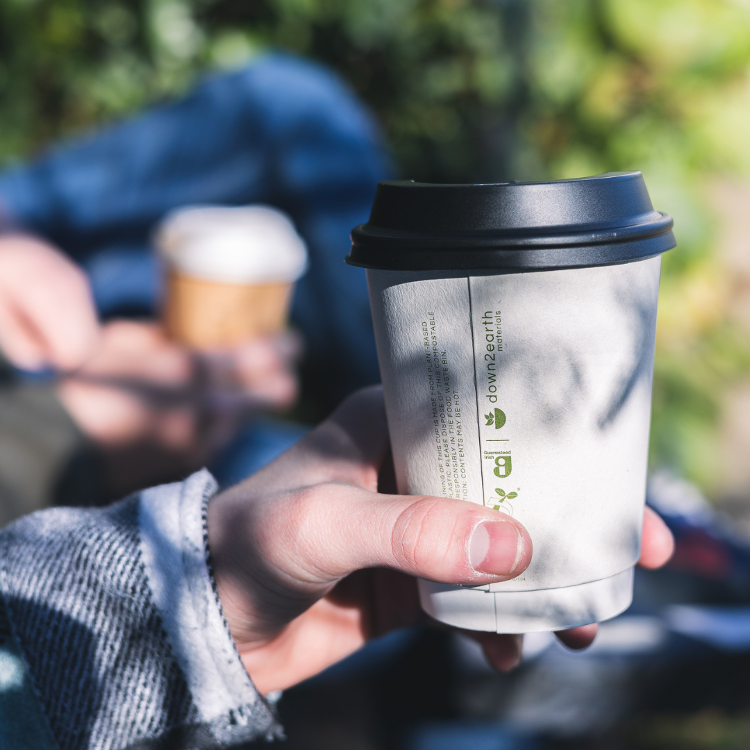 10-20oz Compostable Hot Cup Lid | DBL89