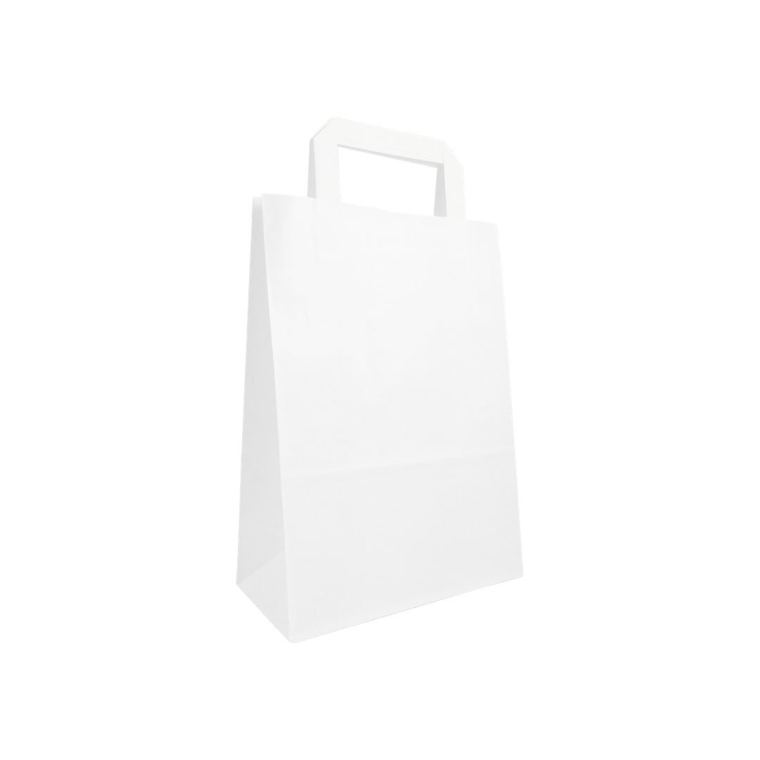 Flat Handled Paper Bags | FHBAGS-PAR