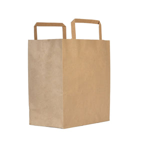 Flat Handled Paper Bags | FHBAGS-PAR