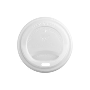 8oz Hot Cup Lid - White