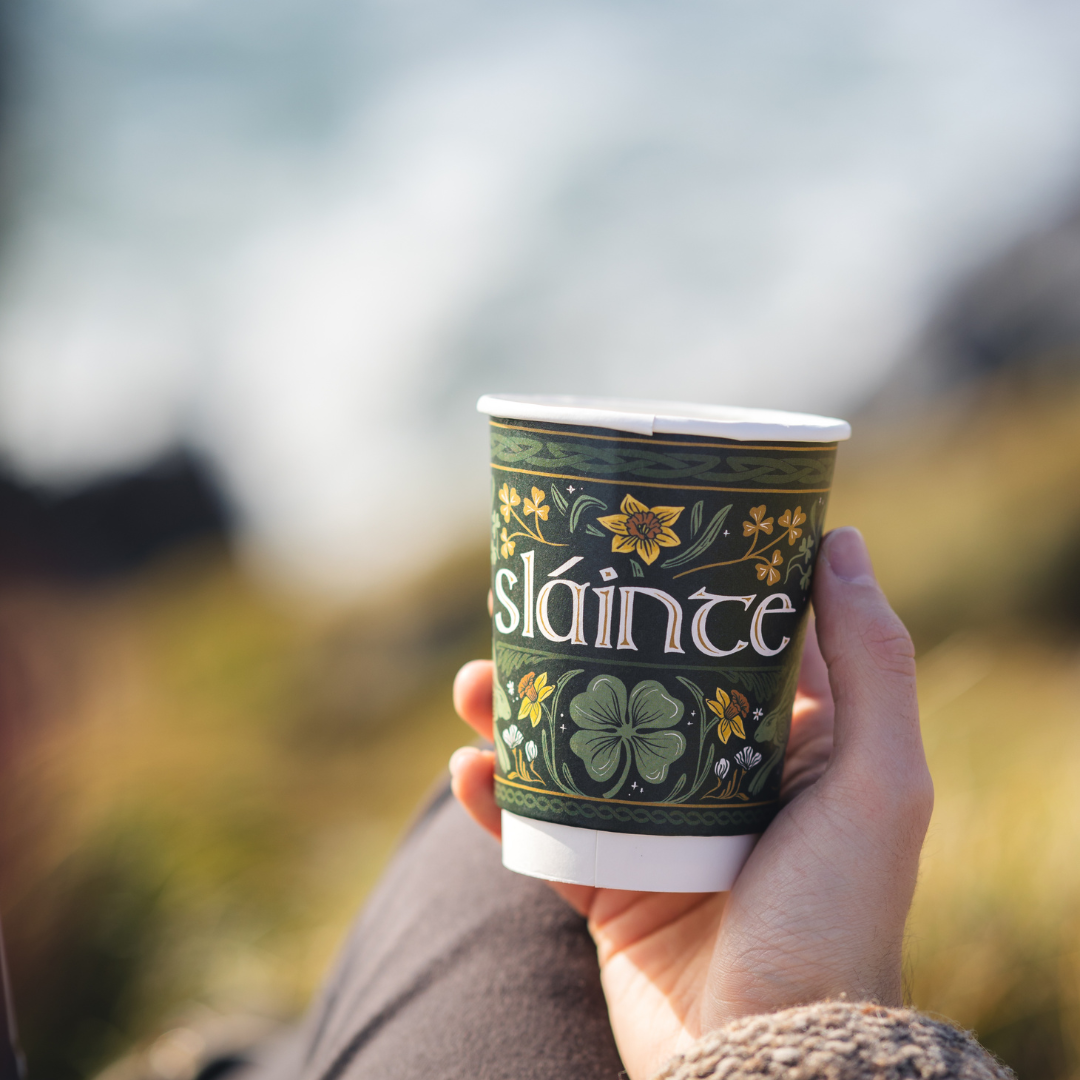 12oz Sláinte Cup | VDW-12-D2E-SLAINTE