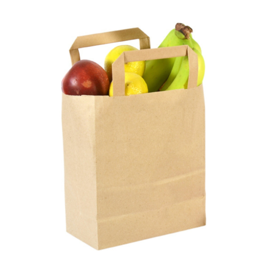 Flat Handled Paper Bags | FHBAGS-PAR