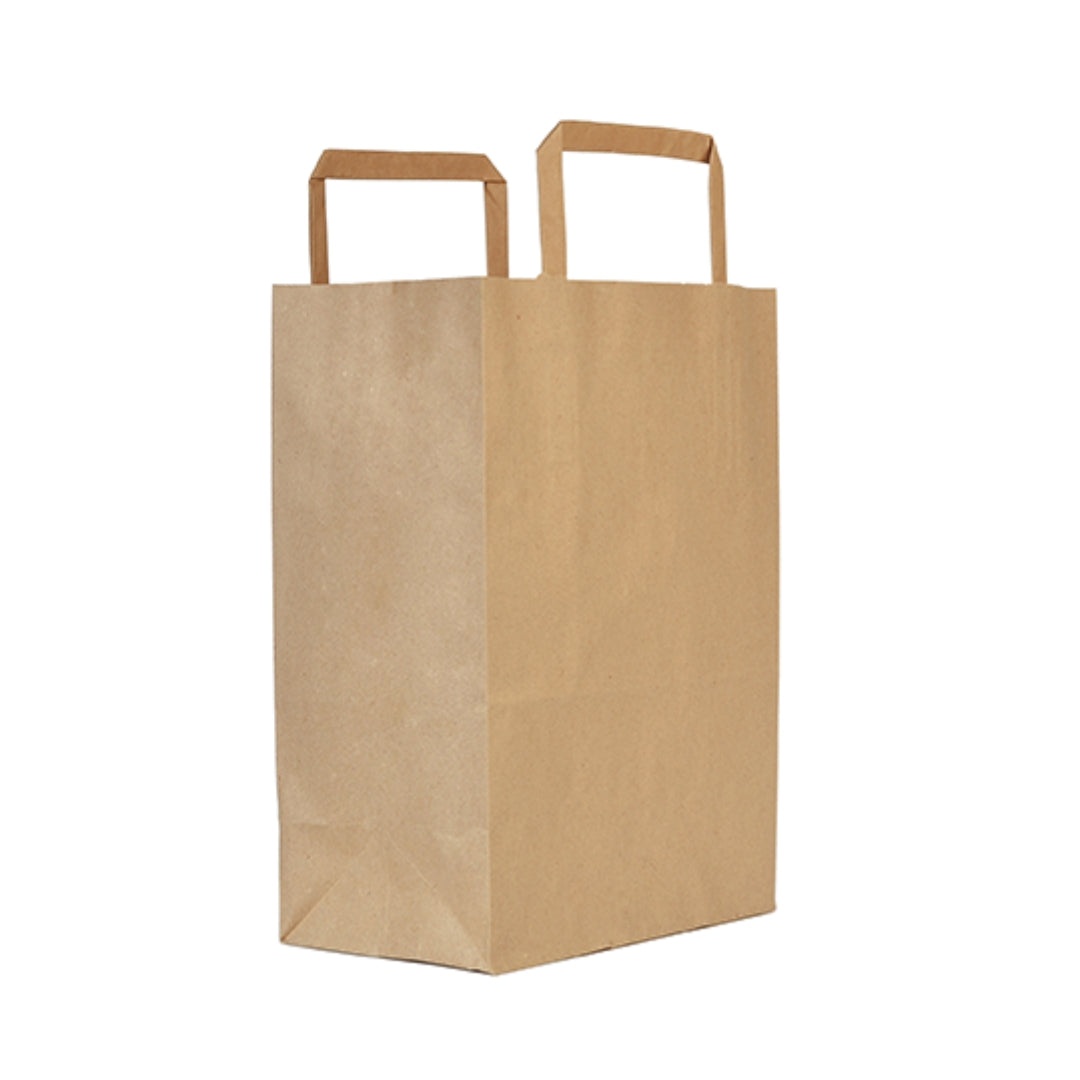 Flat Handled Paper Bags | FHBAGS-PAR