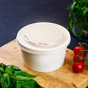 D2E Flat PLA Soup Lid | DSLID