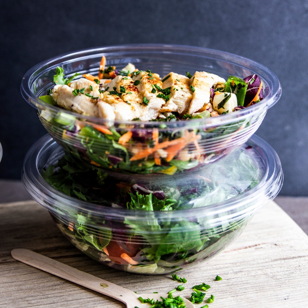 32oz PLA Clear Salad Bowl | RB-32