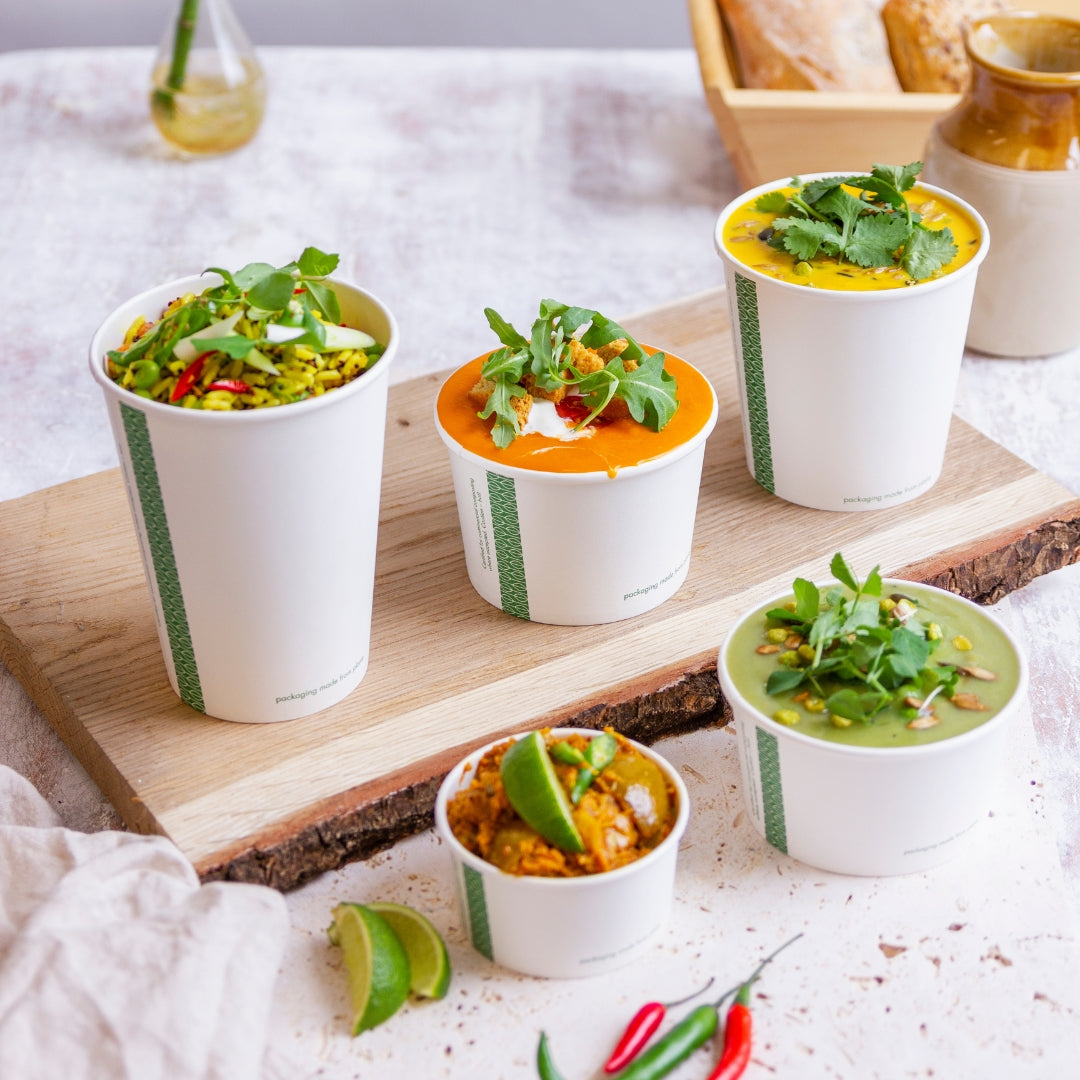 Soup / Ice-cream Container Vegware | SC-PAR