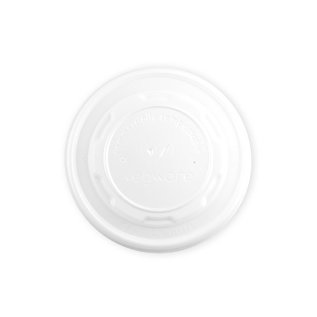 90mm Flat Bio Lid (FITS 8oz Soup Container) | VLID90S