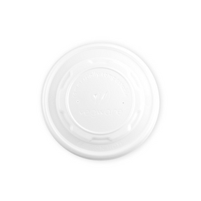 90mm Flat Bio Lid (FITS 8oz Soup Container) | VLID90S