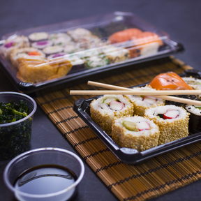 PLA Sushi Combo Trays | VSU-PAR