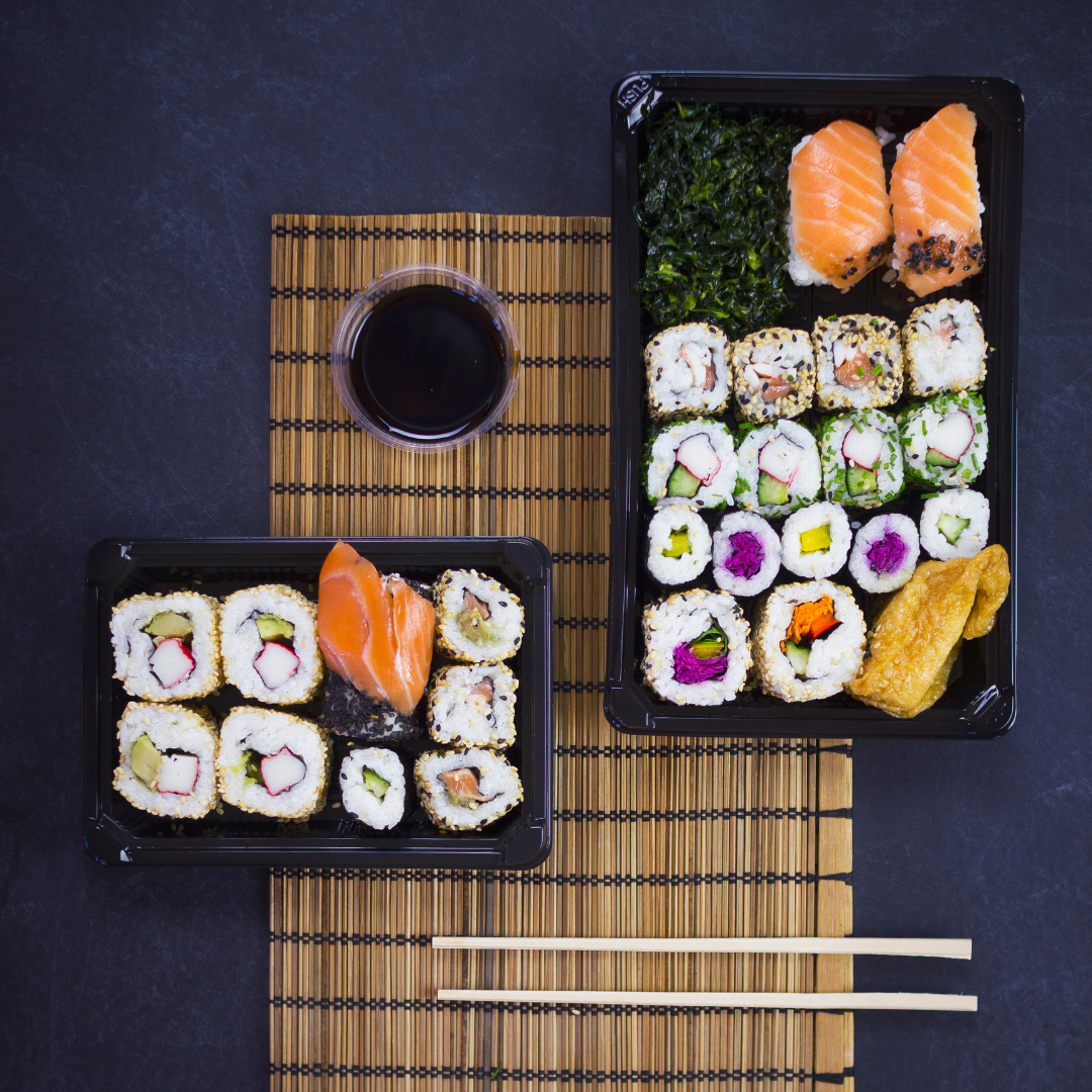 PLA Sushi Combo Trays | VSU-PAR